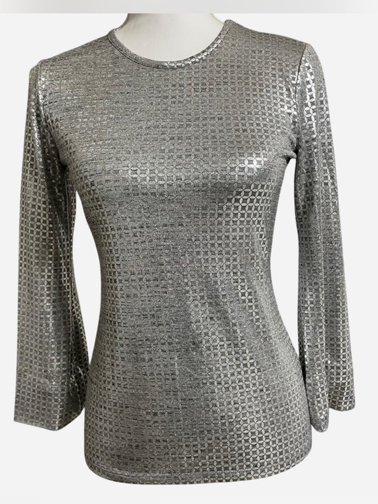 MICHAEL Michael Kors Tops - Michael kors metallic shimmer bell sleeve top